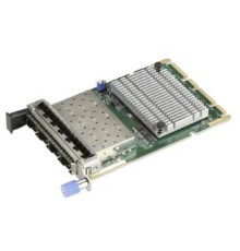 Контроллер Supermicro AOC-ATG-i4SM AIOM Quad-Port 10GbE SFP+,based on Intel XL710-BM1