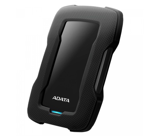 Внешний жесткий диск/ Portable HDD 1TB ADATA HD330 (Black), Silicone, USB 3.2 Gen1, 133x89x16mm, 190g /3 года/