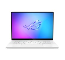 Ноутбук/ ASUS ROG Zephyrus G16 GU605CW-QR094W 16"(2560x1600 OLED 240Hz)/Intel Core Ultra 9 285H(3.7Ghz)/32768Mb/1024PCISSDGb/noDVD/Ext:NVIDIA GeForce RTX 5080(16384Mb)/Cam/BT/WiFi/90WHr/war 1y/1.95kg/Platinum White/Win11Home + чехол