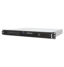 RMC-1E, 1U, up to 12"(W) x 9.6"(D) ATX, External: 2 x 2.5" HS bay, Front:  2xUSB 2.0, 4x40mm fan, 1xFH addon slot, 300W single, 1heatsink, 20" rail, black AIC Crux ( 1xs1151, C242, 4xDDR4 DIMM, 2x1GbE, w/o IOC, dedicated BMC port, AST2