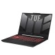 Ноутбук/ ASUS TUF F15 FX507VI-HQ111 15.6"(2560x1440 (матовый, 165Hz) IPS)/Intel Core i7 13620H(2.4Ghz)/16384Mb/1024PCISSDGb/noDVD/Ext:nVidia GeForce RTX4070(8192Mb)/Cam/BT/WiFi/90WHr/war 1y/2.2kg/Mecha Gray/DOS