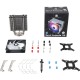 Кулер для процессора/ CPU Cooler Thermalright Burst Assasin 120 ARGB (4-pin PWM, 154mm, Ni/CU, 6x6mm, ARGB, 1x120mm, 66.17CFM, 25.6dBA, 1550RPM, S: 1700, 1200, 115X, AM5, AM4)