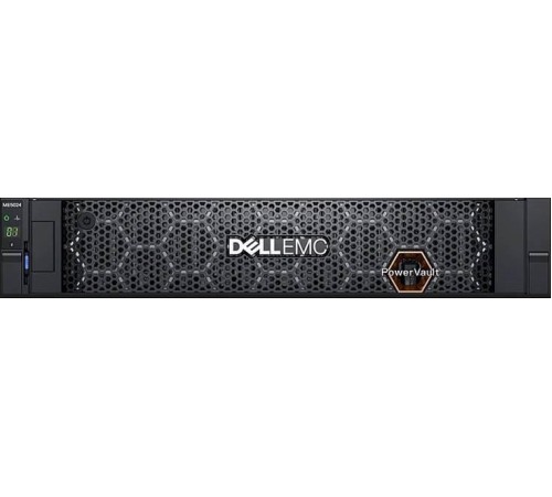 Система хранения данных DELL PowerVault ME5024 24SFF(2,5") 2U/ 32Gb FC Type-B 8 Port DC/ noDrives/ noTransceivers/ Bezel/2x580W/1YWARR (210-BBOO)