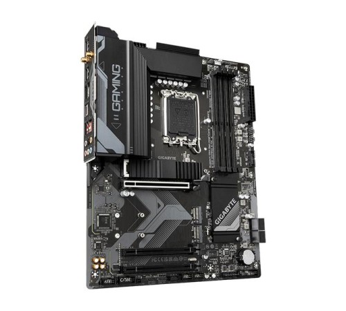 Материнская плата GIGABYTE B760 GAMING X AX, LGA1700, B760, 4*DDR5, 4*SATA, 3*M.2, 3*USB 3.2, 5*USB 2.0, 3*PCIx16, HDMI+DP, ATX