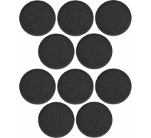 Поролоновая подушечка на динамик для Evolve 20-65, в упаковке: 10 шт./ Foam ear cushion Evolve 20-65 10 pcs