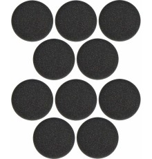 Поролоновая подушечка на динамик для Evolve 20-65, в упаковке: 10 шт./ Foam ear cushion Evolve 20-65 10 pcs