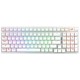 Клавиатра ASUS ROG STRIX SCOPE II 96 WIRELESS, 2.4 GHz RF, Bluetooth, 96%, PBT, White