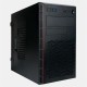 корпус Mini Tower InWin EMR065 Black __________  U3.0*2+U2.0*2  A(HD) +intrusion switch mATX (без блока питания) (существенное повреждение коробки)