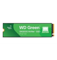 Твердотельный накопитель Western Digital Green SN3000 SSD M2.2280 PCIe 4.0 1Tb, 5000MBs/4200MBs, TBW 150, WDS100T4G0E, 1 year