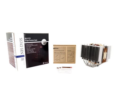 Кулер для процессора/ CPU Cooler Noctua NH-D15S (167W, 4-pin PWM, 160mm, Al/Cu, 6x6mm, 1x150x140x25mm, 82.5CFM, 24.6dBA, 1500RPM, S: 1851/1700/1200/115X, AM5/AM4, Beige/Brown) Кулер для процессора/ CPU Cooler Noctua NH-D15S (167W, 4-pin PWM, 160mm, Al/Cu, 6x6mm, 1x150x140x25mm, 82.5CFM, 24.6dBA, 1500RPM, S: 1851/1700/1200/115X, AM5/AM4, Beige/Brown)