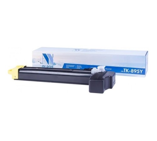 -/ Тонер-картридж NVP NV-TK-895 Yellow для Kyocera FS-C8020MFP/ FS-C8025MFP/ FS-C8520MFP/ FS-C8525MFP (6000k)