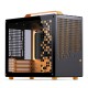 Корпус без блока питания/ Case JONSBO Z20, Mini-Tower, TG, no fan, 1xUSB-A 3.2 + 1xUSB-C 3.2, mATX, mITX Orange/Black