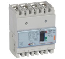 Автоматический выключатель DPX3160 - термомагнитный расцепитель - 25 кА - 400 В  - 4П - 16 А АВТ.ВЫКЛ.DPX3160 4P 16А 25kA