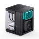 Корпус без блока питания/ Case JONSBO TK-1 Black 2.0, Mini-Tower, no fan, 1xUSB-A 3.2 + 1xUSB-C 3.2, mATX, mITX Black