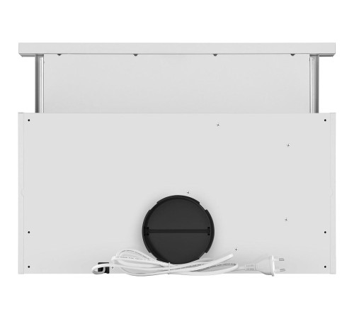 ВЫТЯЖКА HOMSair Flat 60 White/ встраиваемая, колыбельное управление, 2 скорости, 520 м3/ч, до 20 м2, 45 дБ, угольный фильтр CF110 - 1 шт, ШхВхД: 600х176х280 мм, белый цвет