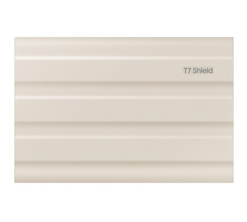 Внешние HDD и SSD/ Samsung External SSD T7 Shield, 1TB, Type C-to-C/A, USB 3.2 Gen2, R/W 1050/1000MB/s, IP65, 88x59x13mm, 98g, Beige (12 мес.) Внешние HDD и SSD/ Samsung External SSD T7 Shield, 1TB, Type C-to-C/A, USB 3.2 Gen2, R/W 1050/1000MB/s, IP65, 88x59x13mm, 98g, Beige (12 мес.)