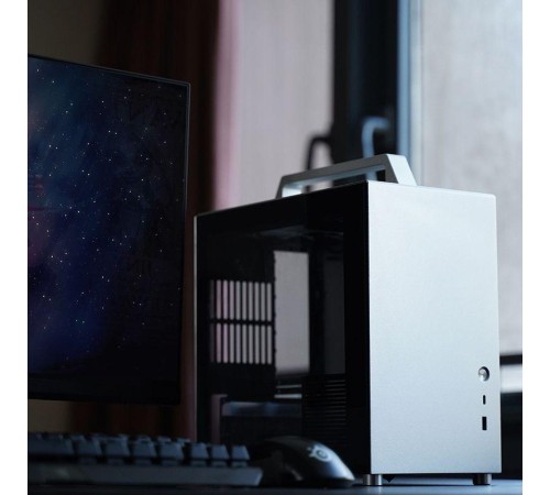 Корпус без блока питания/ Case JONSBO T8 PLUS, Mini-Tower, TG, 1x140mm, 1xUSB-A 3.2 + 1xUSB-C 3.2, mITX Black Корпус без блока питания/ Case JONSBO T8 PLUS, Mini-Tower, TG, 1x140mm, 1xUSB-A 3.2 + 1xUSB-C 3.2, mITX Black