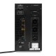 ИБП POWERMAN Online 3000, LCD, двойного преобразования, 3000ВА, 2700Вт, 3 евророзетки с резервным питанием, USB, RS232, слот SNMP, разъем EPO, батарея 12В 9Ач 6 шт., 285 х 445 х 570 мм., 28.6 кг./ UPS POWERMAN Online 3000, LCD, dual conversion, 3000VA, 27