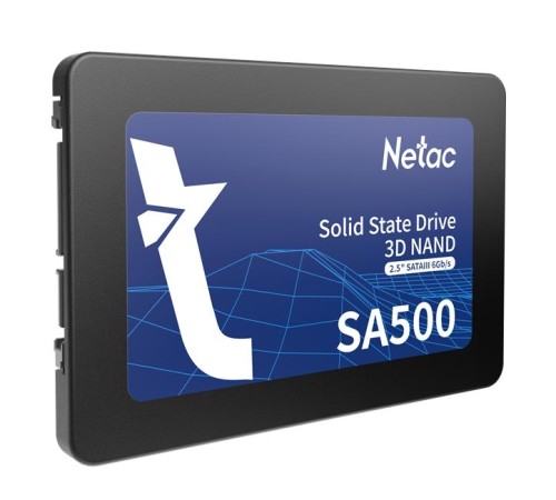 SSD накопитель Netac SSD SA500 240GB 2.5 SATAIII 3D NAND, R/W up to 520/450MB/s, TBW 120TB, 3y wty SSD накопитель Netac SSD SA500 240GB 2.5 SATAIII 3D NAND, R/W up to 520/450MB/s, TBW 120TB, 3y wty