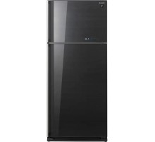 Холодильник Sharp/ 1670х700х720 см. Full No Frost, J-TECH Inverter, Hybrid Cooling. A+ Черный.