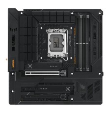 Материнская плата ASUS TUF GAMING B760M-BTF WIFI, LGA1700, B760, 4*DDR5, 4*SATA, 3*M.2, 5*USB 3.2, 4*USB 2.0, Type-C, 2*PCIx16, 1*PCIx1, DP+HDMI, mATX; 90MB1G50-M0EAY0