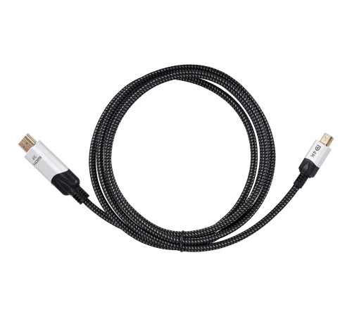 Кабель-переходник/ Кабель-переходник miniDisplayPort M-> HDMI M 4K@60Hz 1.8m VCOM (CG615M-1.8M)