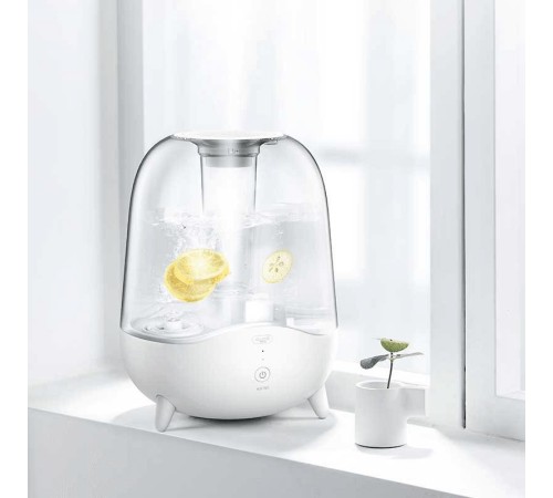 Увлажнитель воздуха deerma Humidifier DEM-F325 White, ультразвуковой, 25W, S-30m2, Capacity - 5L,Consumption: 300 ml/hour,  36dB, Body Material: Plastic (Вскрытая упаковка)
