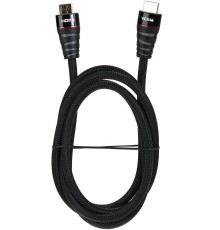 Кабель/ Кабель HDMI 19M/M ver. 2.0 черные коннекторы, 1.8m VCOM <CG526S-B-1.8M> Blister
