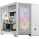 Корпус без блока питания/ Case Corsair 2500D Airflow, Midi-Tower, TG, no fan, 2xUSB-A 3.2, 1xUSB 3.2 Type-C, mATX, mITX Black