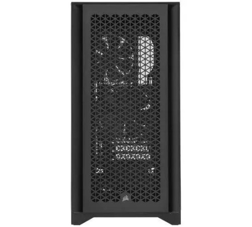 Корпус без блока питания/ Case Corsair 4000D Airflow, Midi-Tower, TG, 2x120mm, 1xUSB-A 3.2, 1xUSB 3.2 Type-C, E-ATX, ATX, mATX, mITX Black