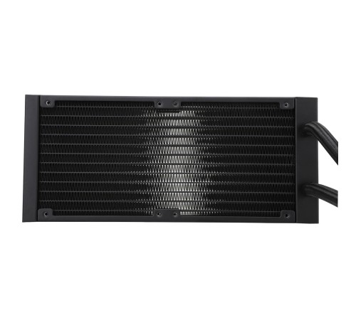 Водяное охлаждение для процессора/ Water Cooling System Thermalright Frozen Notte 240 Black Argb V2 (240mm, Black, ARGB/ Fans: 2x120mm, 72.37CFM, 27.7dBA, 2000RPM/ Pump height 54mm, 28dBA, 5300RPM, Rad thickness 27mm/ S: 1200, 1700, 1851, 2011, 2066, 115X
