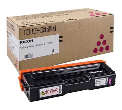 Принт-картридж высокой емкости, малиновый, тип SPC310HE Print Cartridge Magenta SP C252HE