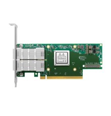 Сетевая карта Infiniband/ CX653106A ConnectX®-6 VPI adapter card, 100Gb/s (HDR100, EDR IB and 100GbE), dual-port QSFP56, PCIe3.0/4.0 x16, tall bracket, single pack