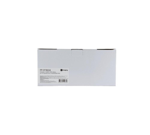 Картридж F+ imaging, голубой, 5 000 страниц, для HP моделей Color LJ M553DN/M577DN (аналог CF361A), FP-CF361A