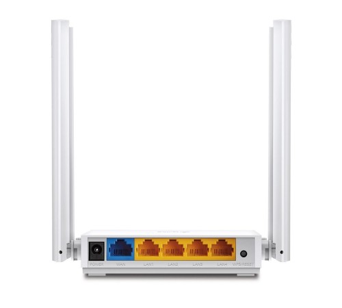 Маршрутизатор/ AC750 Wireless Dual Band Router, 433 at 5 GHz +300 Mbps at 2.4 GHz, 802.11ac/a/b/g/n, 1 port WAN 10/100 Mbps + 4 ports LAN 10/100 Mbps, 3 fixed antennas, L2TP Russia/PPTP Russia/PPPoE Russia support, IGMP Snooping/Proxy, Bridge and 802.1Q T