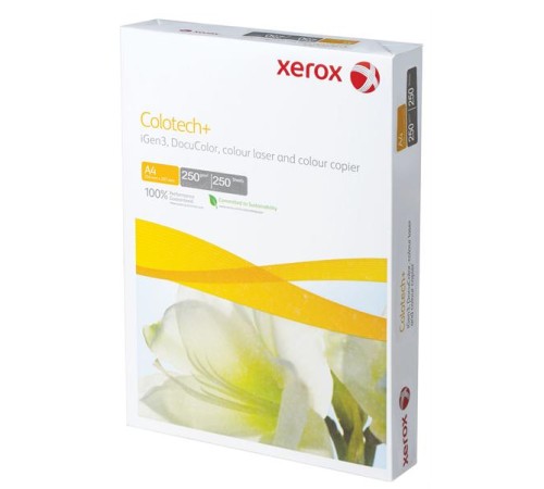 Бумага XEROX Colotech Plus 170CIE, 220г, A4, 250 листов (кратно 4 шт) (См. 003R94668) Бумага XEROX Colotech Plus 170CIE, 220г, A4, 250 листов (кратно 4 шт) (См. 003R94668)