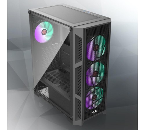 Корпус без блока питания/ Case Raijintek ARCADIA III-MS4, Midi-Tower, TG, 4x120mm ARGB, 1xUSB-A 3.0 + 2xUSB 2.0, ATX, mATX, mITX Black Корпус без блока питания/ Case Raijintek ARCADIA III-MS4, Midi-Tower, TG, 4x120mm ARGB, 1xUSB-A 3.0 + 2xUSB 2.0, ATX, mATX, mITX Black