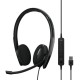 Гарнитура EPOS ADAPT 160 USB, стерео гарнитура с разъемом USB (EPOS PC 8.2, 1000446; Sennheiser SC 160 USB, 508315)