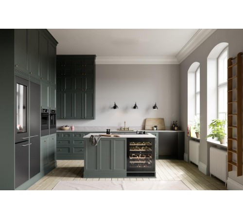 Винный шкаф ASKO/ Арт. 741100 ; Винный климатический шкаф, дизайн ELEMENTS, встраиваемый, 82х59.5х57.3 см, 38 бутылок, А+, 2 температурные зоны, черный