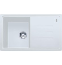 Мойка Franke 114.0391.180/ Best, Мойка BSG 611-78 стоп-вентиль, белый