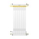 Кабель для корпуса/ Cable PCCooler PCI-Express4.0 PCIE 3.0/PCIE 4.0 X16 Graphics Card Extension Cable 185mm (PCI-E3.0 WH) White