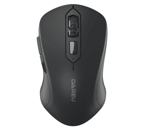 Мышь беспроводная Dareu LM115B Black (черный), DPI 800/1200/1600, подключение: ресивер 2.4GHz + Bluetooth, размер 107x59x38мм Мышь беспроводная Dareu LM115B Black (черный), DPI 800/1200/1600, подключение: ресивер 2.4GHz + Bluetooth, размер 107x59x38мм