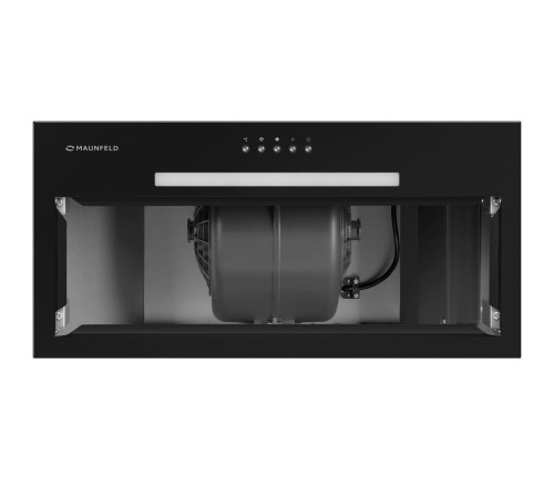 Кухонная вытяжка MAUNFELD/ Полновстраиваемая, 1150 м3/ч, 3 скорости, ширина 59.8 см, глубина 29 см, цвет: черный Кухонная вытяжка MAUNFELD/ Полновстраиваемая, 1150 м3/ч, 3 скорости, ширина 59.8 см, глубина 29 см, цвет: черный