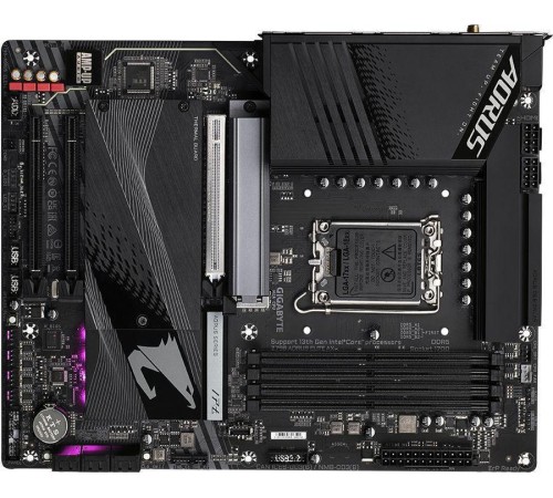 Материнская плата/ MB GIGABYTE INTEL Z790 s1700, 4xDDR5(192GB), HDMI 2.0/DP, 1xPCIe 5.0x16, 1xPCIe 4.0x16, 1xPCIe 3.0x16, 1xLAN (2.5GbE), Wi-Fi, BT, 6xSATA 6Gb/s, 4xM.2, 1xUSB-C, 5xUSB 3.2, 4xUSB 2.0, ATX Материнская плата/ MB GIGABYTE INTEL Z790 s1700, 4xDDR5(192GB), HDMI 2.0/DP, 1xPCIe 5.0x16, 1xPCIe 4.0x16, 1xPCIe 3.0x16, 1xLAN (2.5GbE), Wi-Fi, BT, 6xSATA 6Gb/s, 4xM.2, 1xUSB-C, 5xUSB 3.2, 4xUSB 2.0, ATX