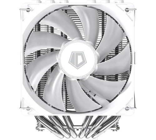 Кулер для процессора/ CPU Cooler ID-COOLING SE-55 ARGB SNOW (250W, 4-pin PWM, 153mm, Al/Cu, 6x6mm, ARGB, 2x120mm, 68.2CFM, 35.2dBA, 1500RPM, S: 1700/1200/115X, AM5/AM4, White) Кулер для процессора/ CPU Cooler ID-COOLING SE-55 ARGB SNOW (250W, 4-pin PWM, 153mm, Al/Cu, 6x6mm, ARGB, 2x120mm, 68.2CFM, 35.2dBA, 1500RPM, S: 1700/1200/115X, AM5/AM4, White)