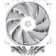 Кулер для процессора/ CPU Cooler ID-COOLING SE-55 ARGB SNOW (250W, 4-pin PWM, 153mm, Al/Cu, 6x6mm, ARGB, 2x120mm, 68.2CFM, 35.2dBA, 1500RPM, S: 1700/1200/115X, AM5/AM4, White)