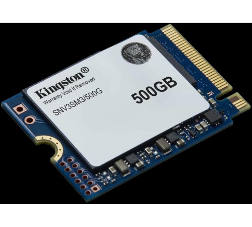 Твердотельный накопитель/ Kingston SSD NV3, 500GB, M.2(22x30mm), NVMe, PCIe 4.0 x4, 3D TLC, R/W 5000/3000MB/s, TBW 160, DWPD 0.2 (60 мес) Твердотельный накопитель/ Kingston SSD NV3, 500GB, M.2(22x30mm), NVMe, PCIe 4.0 x4, 3D TLC, R/W 5000/3000MB/s, TBW 160, DWPD 0.2 (60 мес)