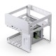 Корпус без блока питания/ Case JONSBO N2, Mini-Tower, 1x120mm, 1xUSB-A 3.0 + 1xUSB-C 3.2, SFX PSU Support, mITX White