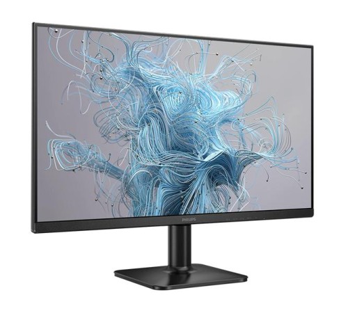 Монитор 23,8"  Philips 24E2N2100 1920x1080, WLED, 16:9, IPS, 300cd, 1500:1, 4ms, 178/178, VGA, HDMI, 120Hz,  Tilt, Внутр, VESA, Black, 3y