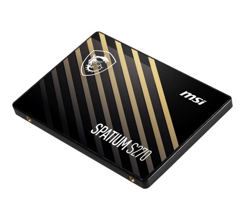 Твердотельный накопитель MSI SSD SPATIUM S270, 240GB, 2.5" 7mm, SATA3, 3D TLC, R/W 500/400, IOPs 50 000/80 000, TBW 110, DWPD 0.25 (5 лет) Твердотельный накопитель MSI SSD SPATIUM S270, 240GB, 2.5" 7mm, SATA3, 3D TLC, R/W 500/400, IOPs 50 000/80 000, TBW 110, DWPD 0.25 (5 лет)